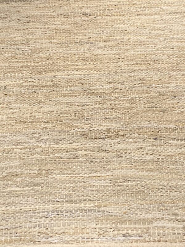 3' 00" x 5' 00" Hemp And Leather Rug- 123