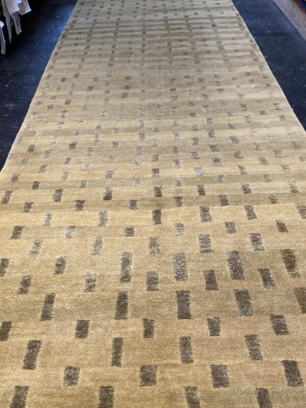 3' 00" x 9' 09" Wool and Silk- Nepal