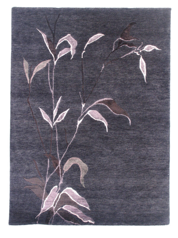 4' 07" x 6' 03" Wool And Viscose- India