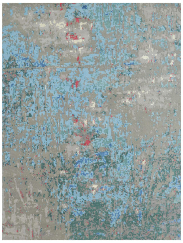 8' 02" x 10' 00" Wool & Silk- India