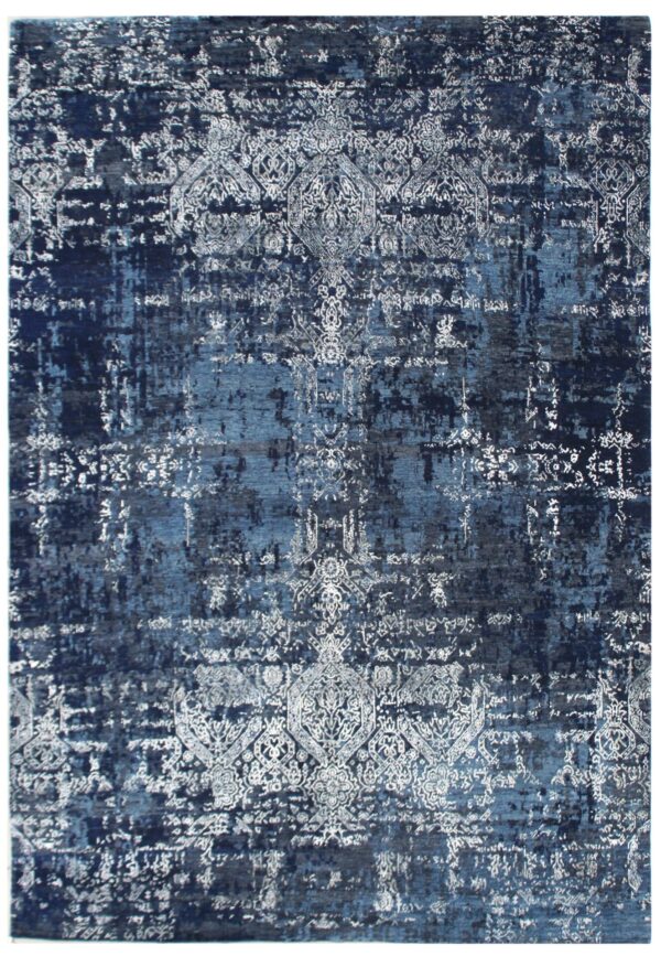 8' 11" x 12' 00" Wool And Viscose- India