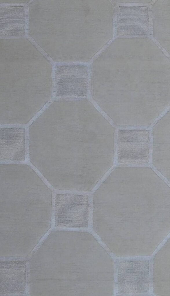 3' 00" x 5' 03" Wool And Viscose - India