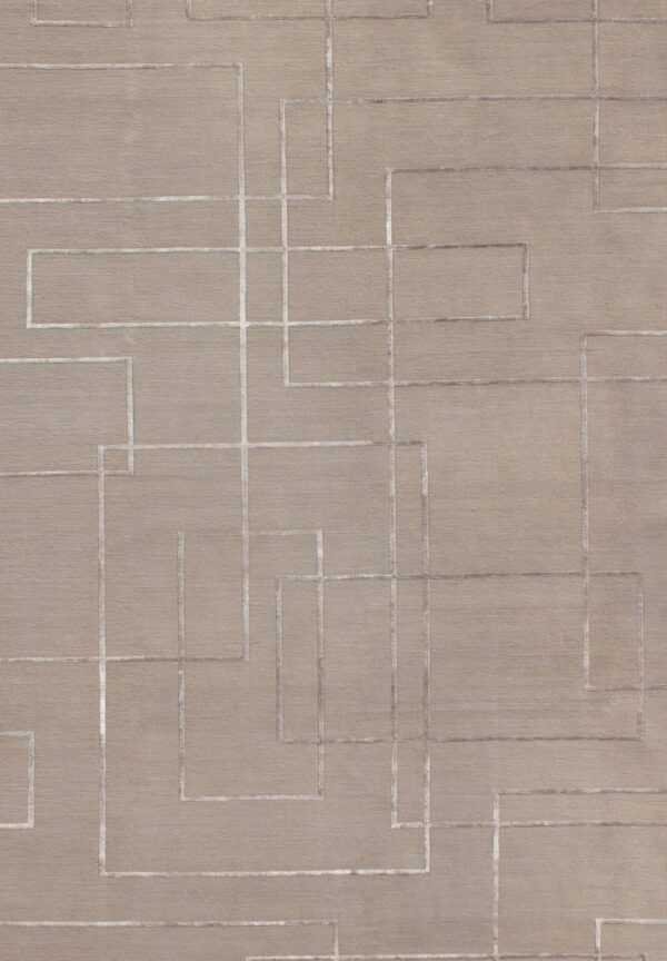 3' 00" x 5' 02" Wool And Viscose - India - Image 2