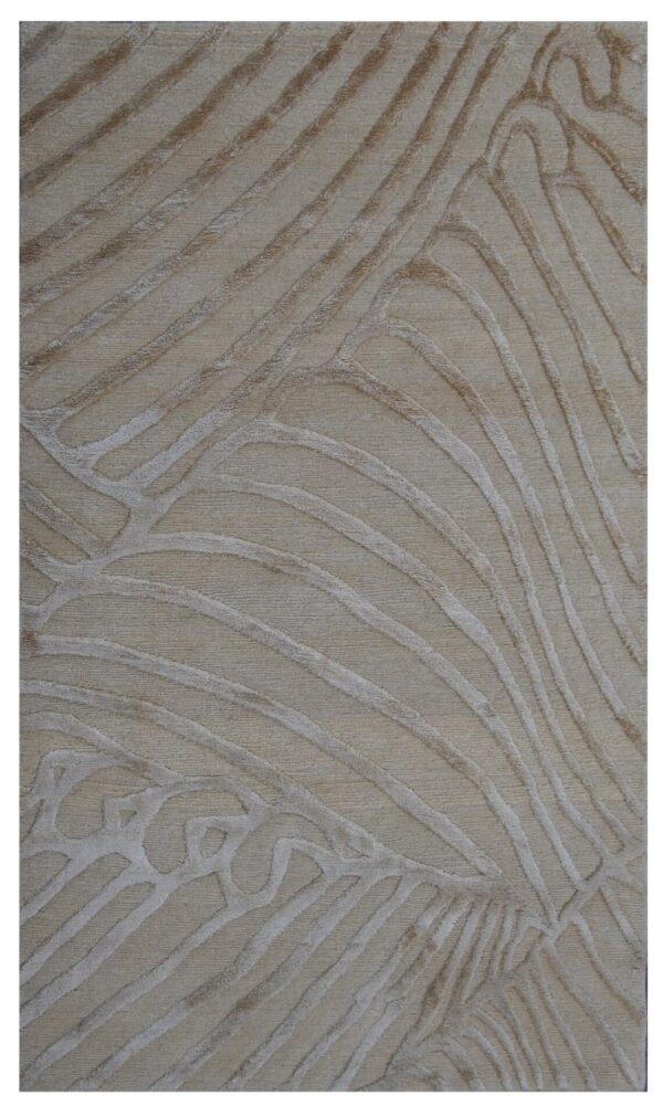 3' 01" x 5' 00" Wool And Viscose - India