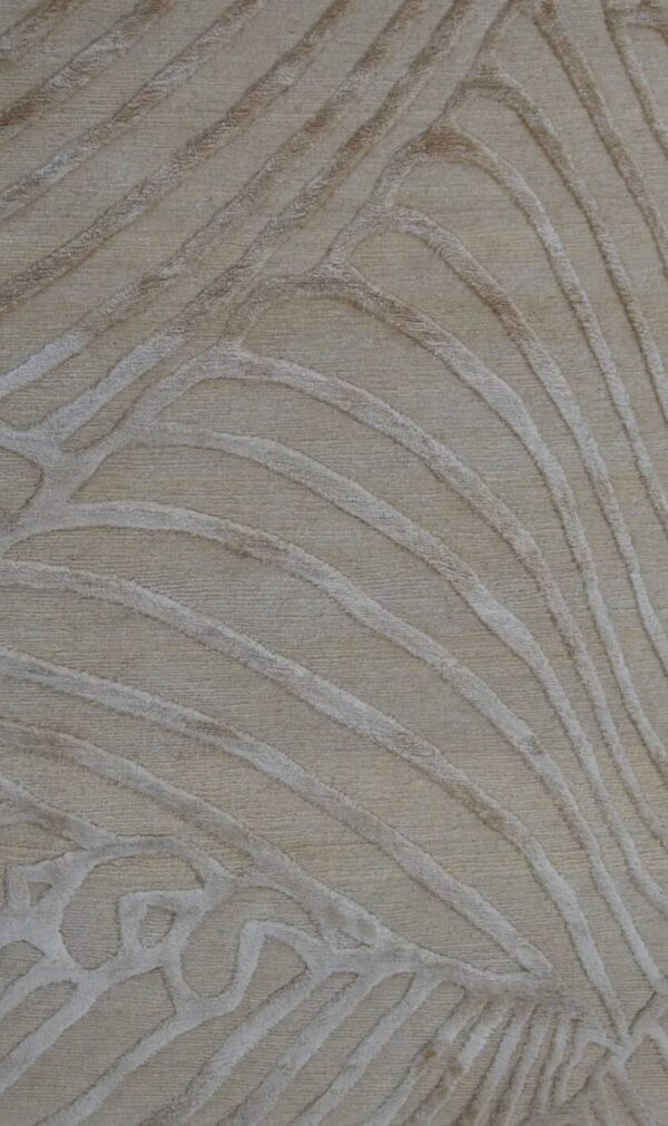 3' 01" x 5' 00" Wool And Viscose - India - Image 2