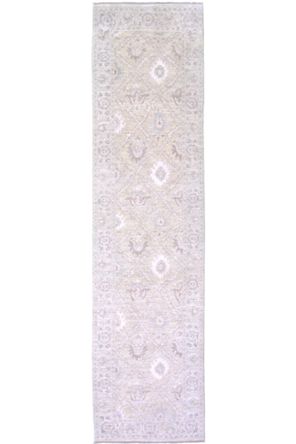 2' 06" x 9' 11" Wool & Silk- Pakistan