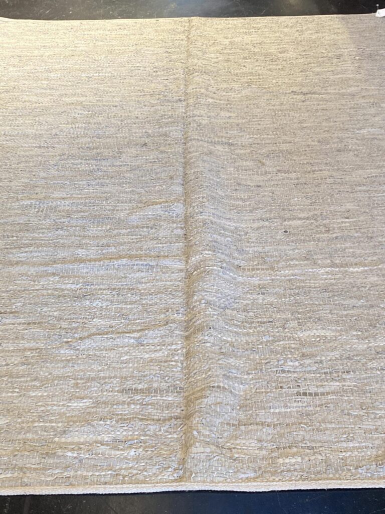 8' 00" x 10' 00" Hemp And Leather Rug- 48