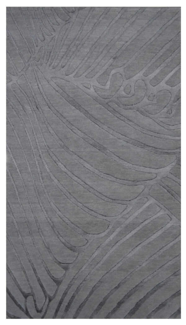 6' 03" x 8' 11" Wool And Viscose- India