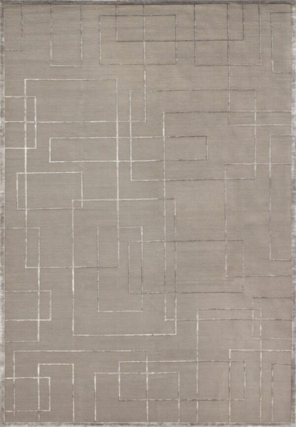 3' 01" x 5' 01" Wool And Viscose- India