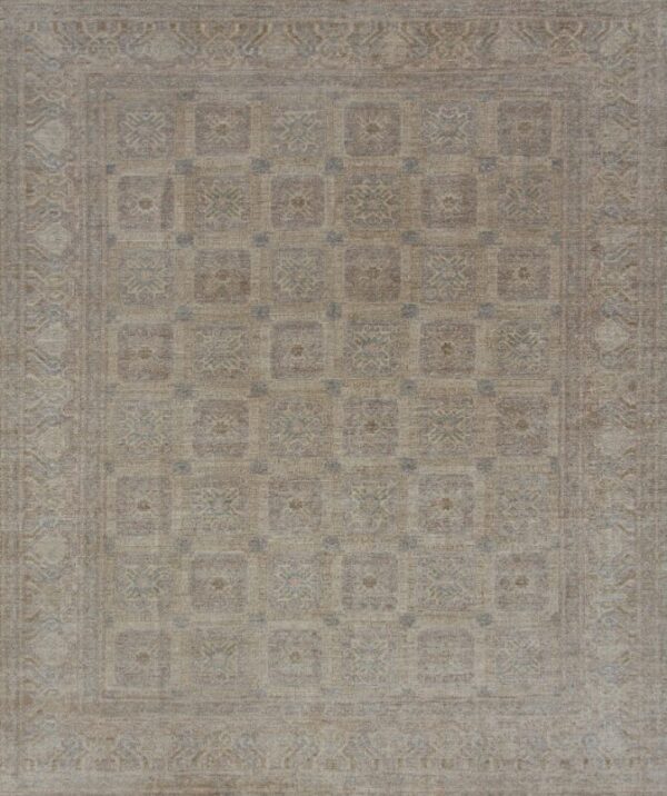 8' 01" x 9' 10" Wool- Afghanistan - Image 2