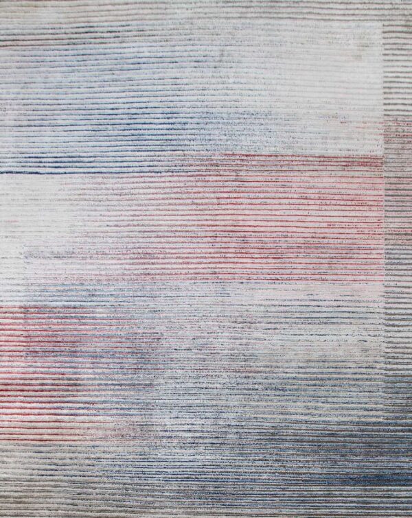 8' 00" x 10' 03" Wool & Silk- India - Image 2