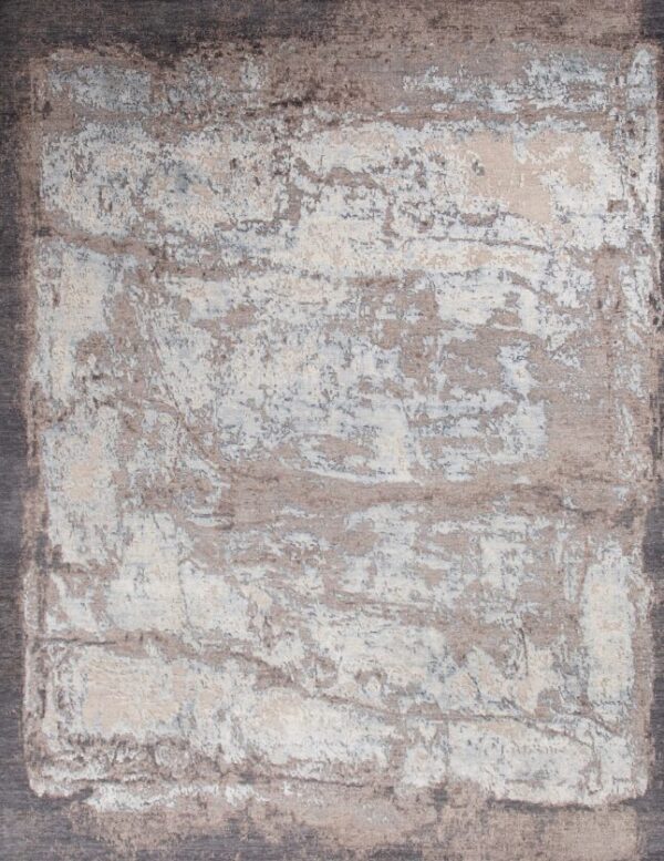 8' 11" x 12' 00" Wool & Silk- India - Image 2