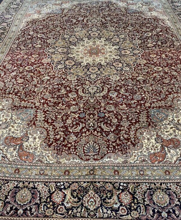 9' 00" x 11' 11" Silk- Mongolia - Image 2