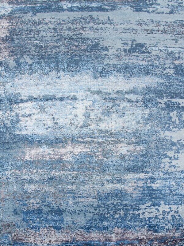 7' 10" x 10' 02" Wool & Silk- India - Image 2