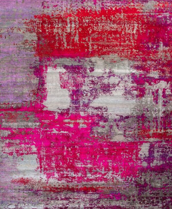 8' 00" x 10' 04" Wool & Silk- India - Image 2