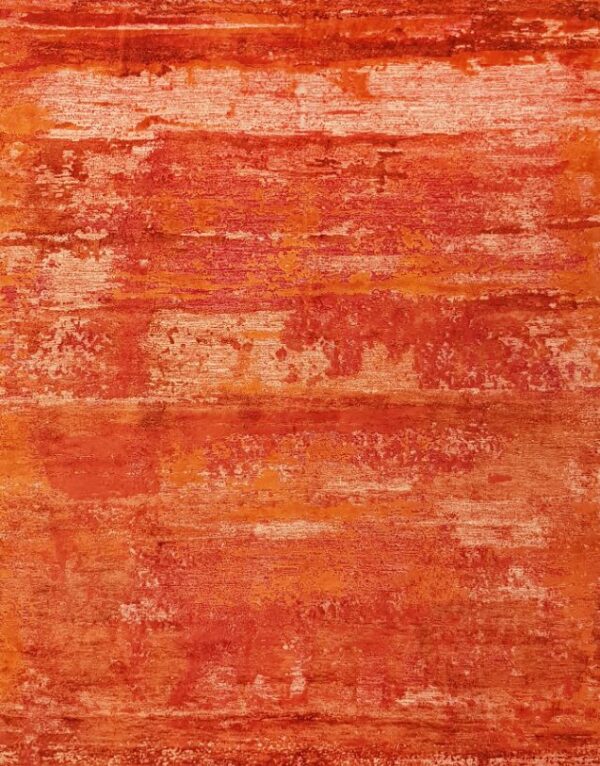 8' 11" x 12' 01" Wool & Silk- Pakistan - Image 2