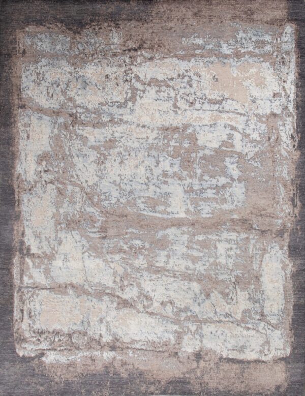 8' 11" x 12' 00" Wool & Silk- India