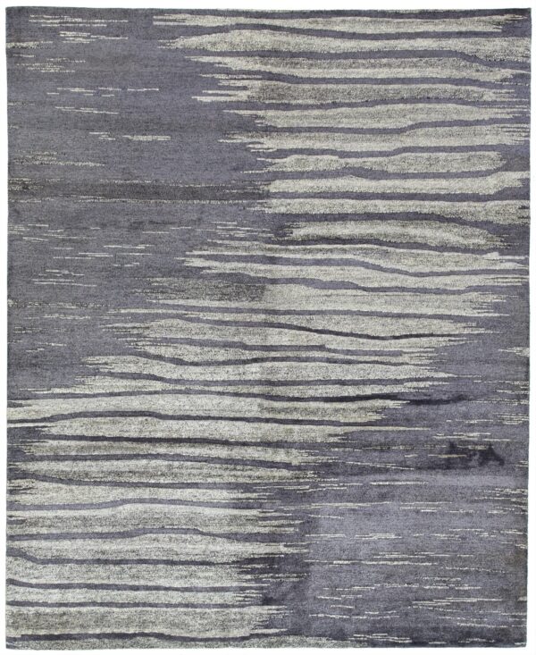 8' 02" x 9' 11" Wool & Silk- India