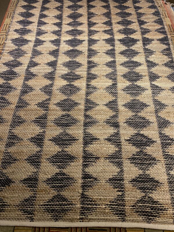 4' 00" x 6' 00" Hemp And Leather- India