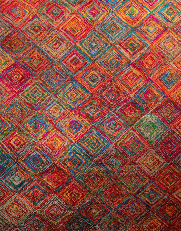 7' 09" x 9' 11" Wool & Silk- India