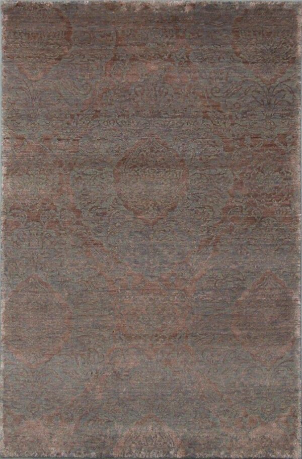 3' 11" x 6' 01" Damask Collection - India