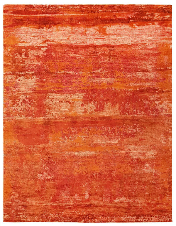 8' 11" x 12' 01" Wool & Silk- Pakistan