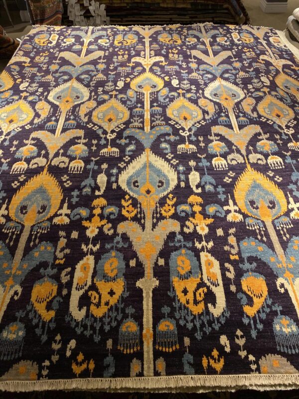 7' 08" x 9' 09" Wool- India