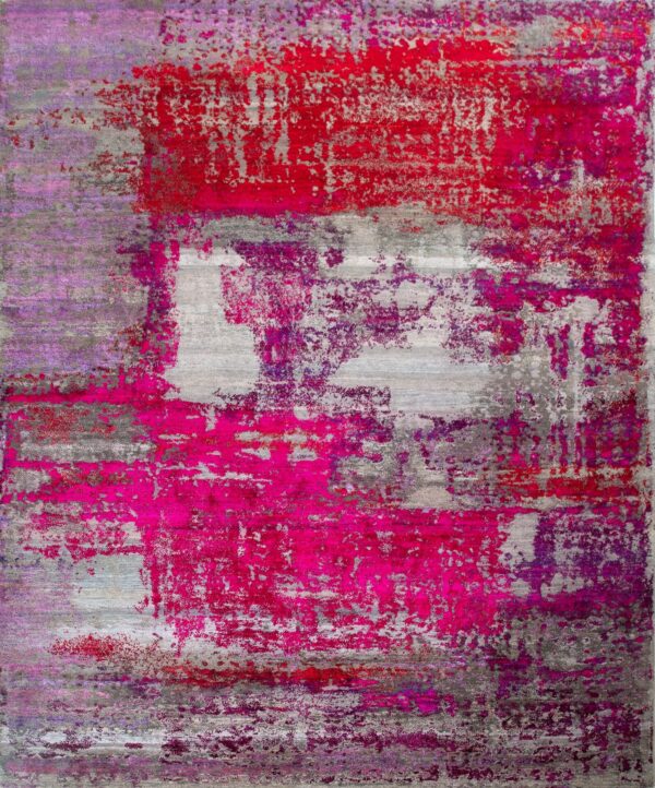 8' 00" x 10' 04" Wool & Silk- India