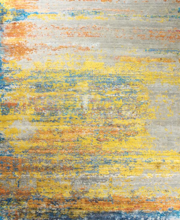 9' 00" x 11' 11" Wool & Silk- India