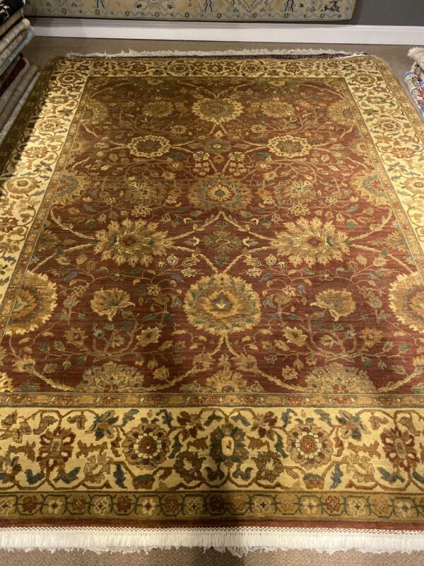 8' 00" x 10' 02" Wool- India