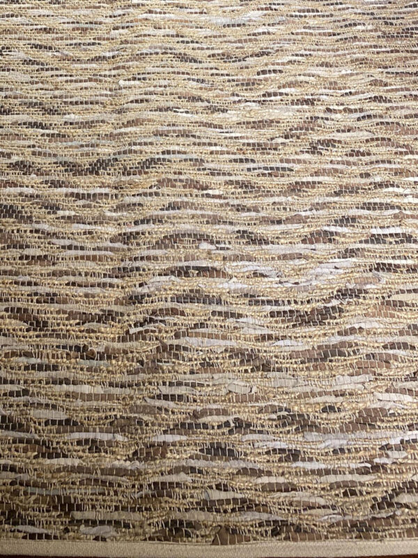 9' 00" x 12' 00" VT35 Design and Hemp And Leather Material - Image 2