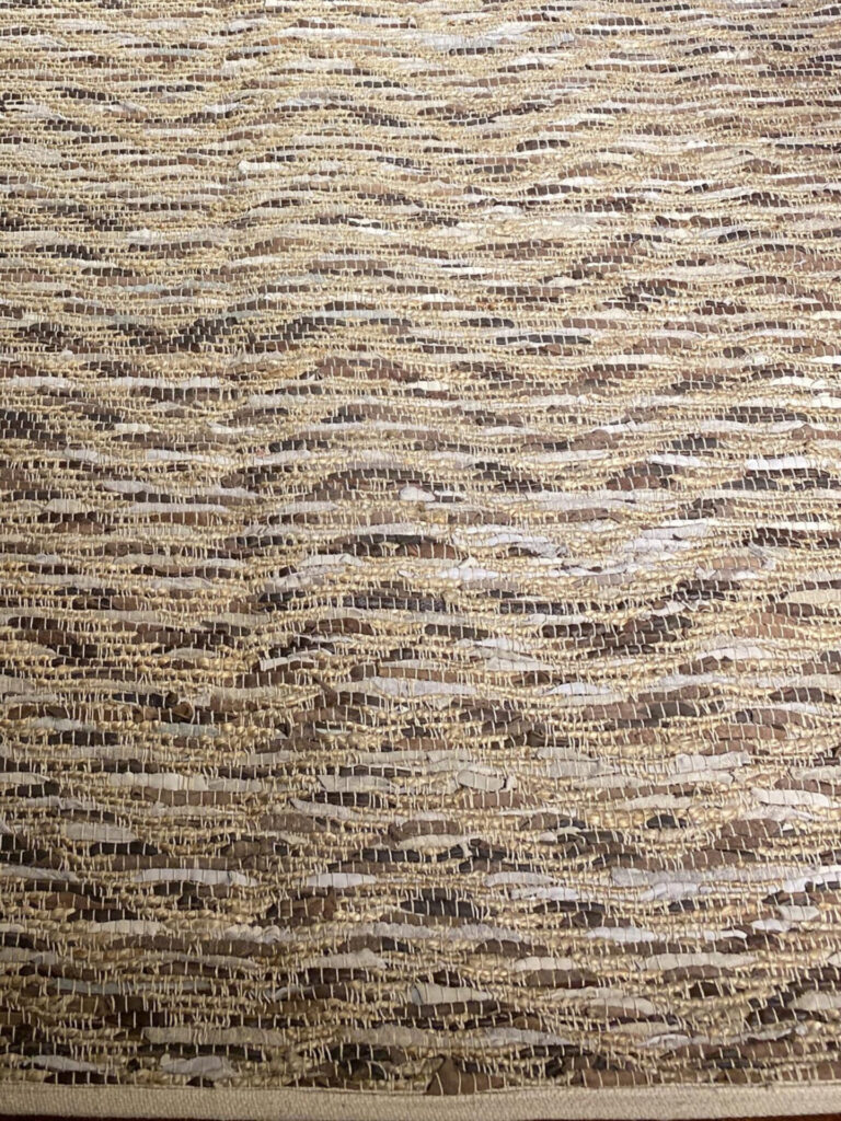 9' 00" x 12' 00" VT35 Design and Hemp And Leather Material