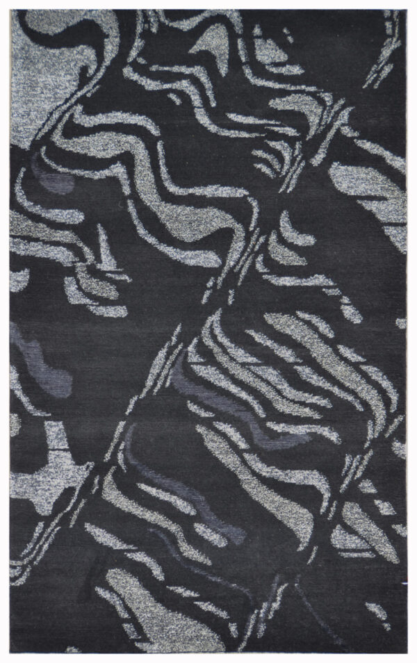 3' 01" x 5' 00" Wool And Viscose- India