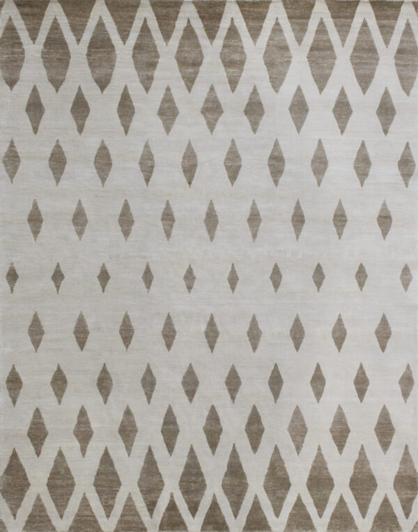 7' 08" x 9' 11" Wool And Viscose- India