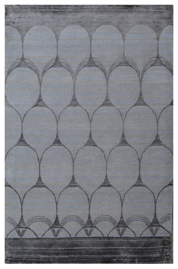 1' 11" x 3' 00" Wool And Viscose- India