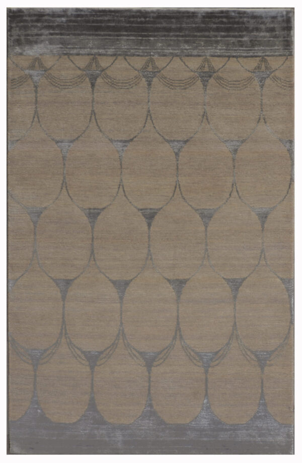 3' 00" x 5' 00" Wool And Viscose- India