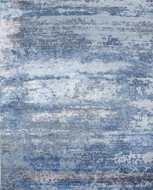 7' 10" x 10' 02" Wool & Silk- India