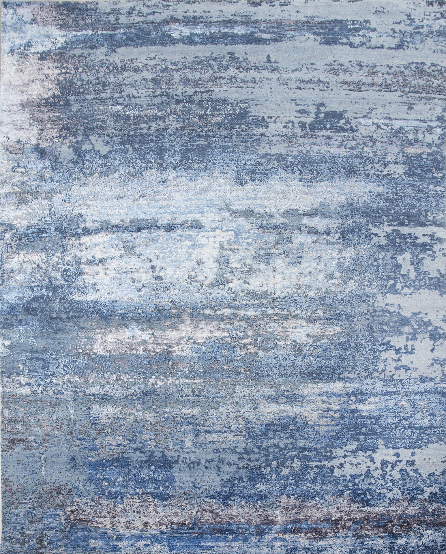 7' 10" x 10' 02" Wool & Silk- India