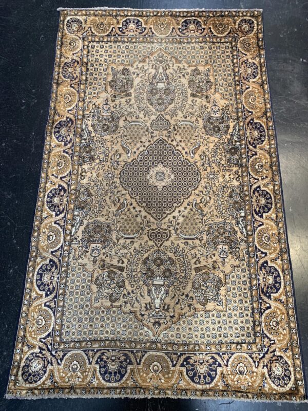 3' 04" x 5' 07" Silk- Iran