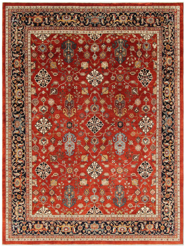 9' 04" x 12' 04" Wool- Afghanistan