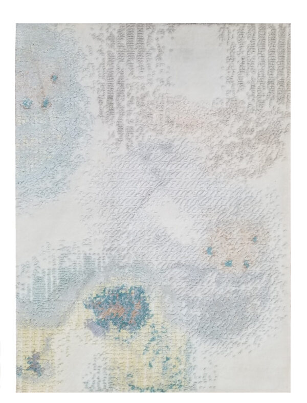 2' 00" x 2' 11" Wool & Silk- India