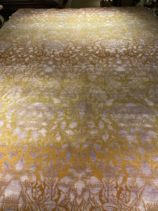 9' 00" x 12' 00" Wool & Silk- Nepal