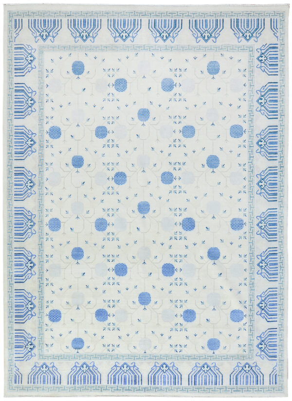 8' 11" x 11' 11" Wool- Afghanistan