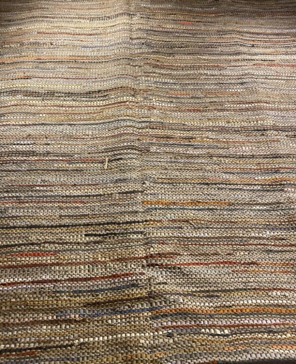 8' 00" x 10' 00" Hemp And Leather- India - Image 2