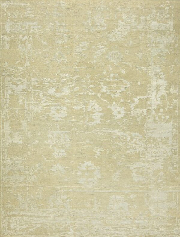 2' 00" x 3' 00" Wool, Silk ,Linen- India - Image 2