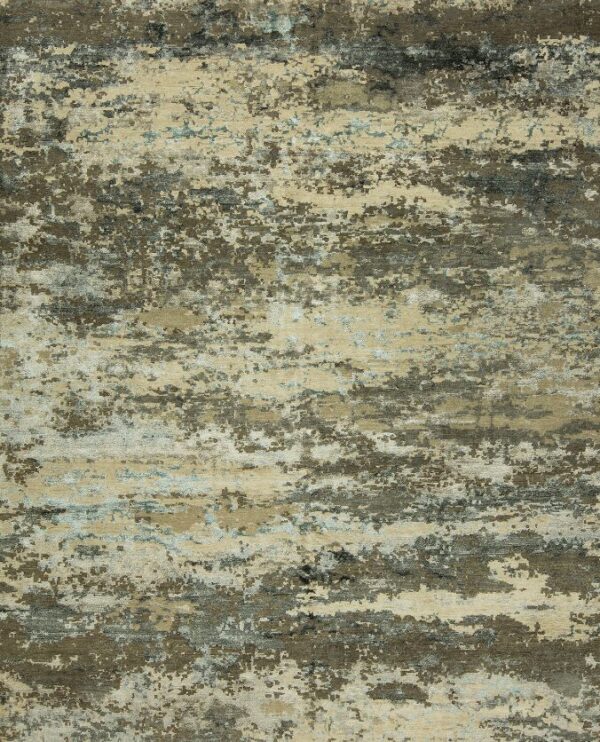 2' 00" x 3' 00" Wool And Viscose- India - Image 2