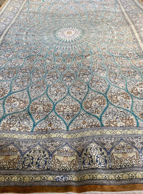 4' 09" x 7' 08" SILK- Iran - Image 2