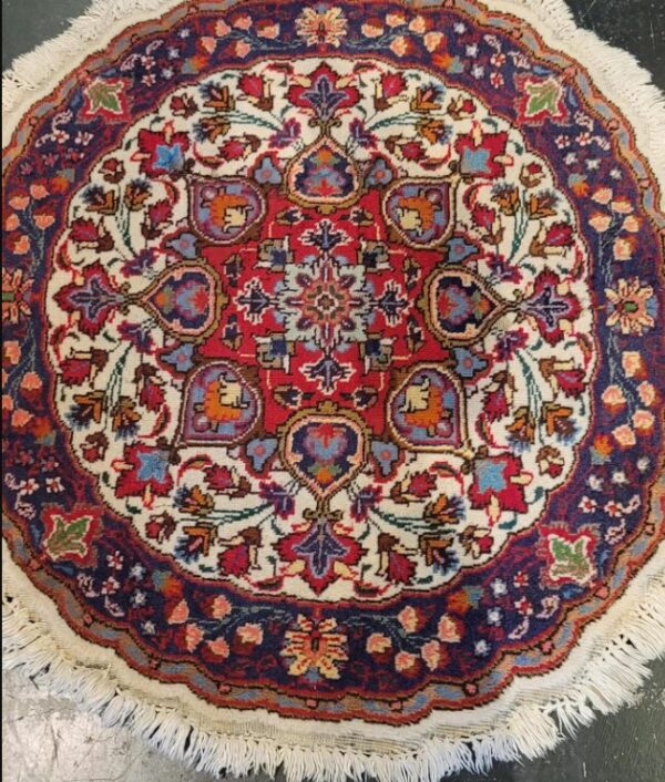 3' 00" x 3' 00" Wool- Iran - Image 2