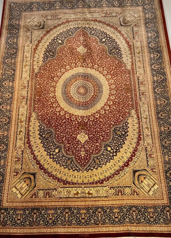 8' 00" x 11' 04" Iran- SILK - Image 2