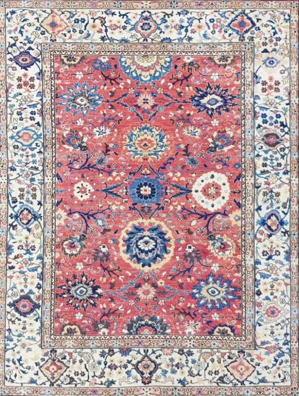 9' 00" x 11' 09" Pakistan- Wool - Image 2
